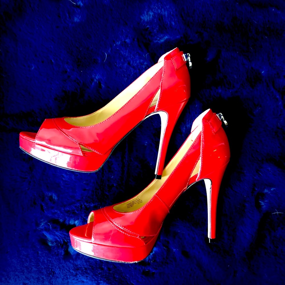 Red patent MICHAEL Michael Kors heels